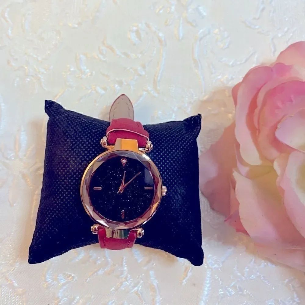 Yunanwa Relojes leather mujer fashion watch